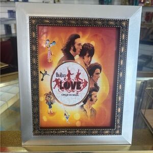 The Beatles LOVE Cirque du Soleil Framed Art